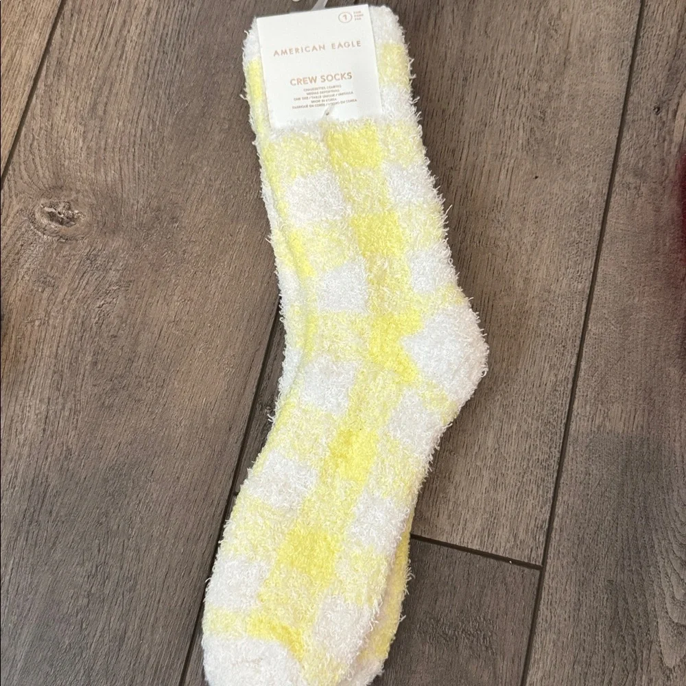 American Eagle Outfitters Cozy Socks Set - Red, Yellow, Teal